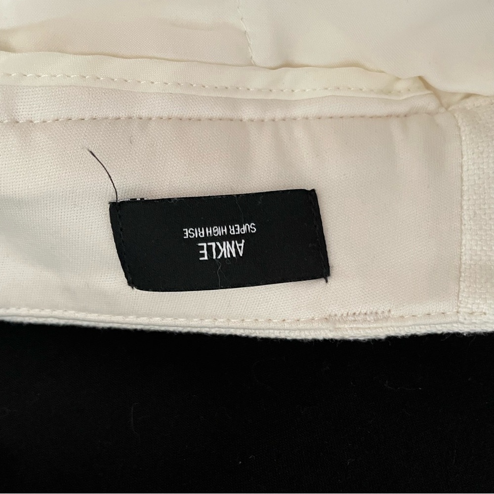 Pleated trousers high rise ankle crop - Picture 9 of 9